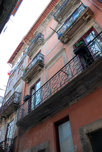 Typical old house in Porto  Portugal