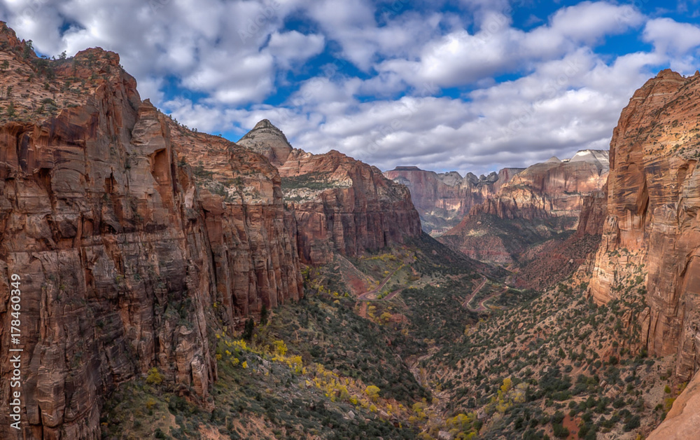 Zion Canyon Overlook