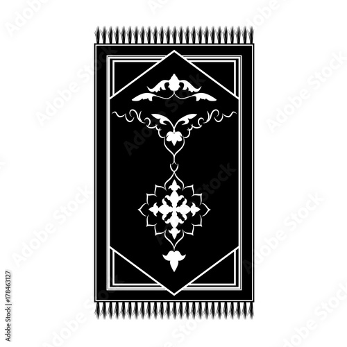 Prayer Mats. Islamic Rugs. Muslim Carpet. Islam Symbol.