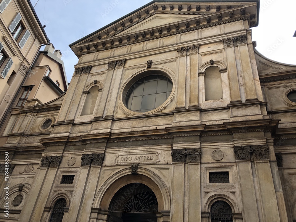 Milano, la chiesa di San Satiro