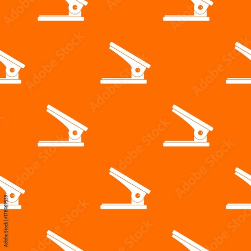 Office paper hole puncher pattern seamless