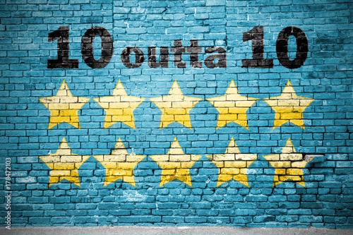10 outta 10 Graffiti