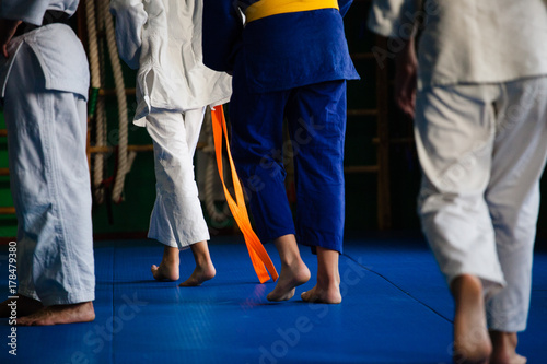 Training of judo
