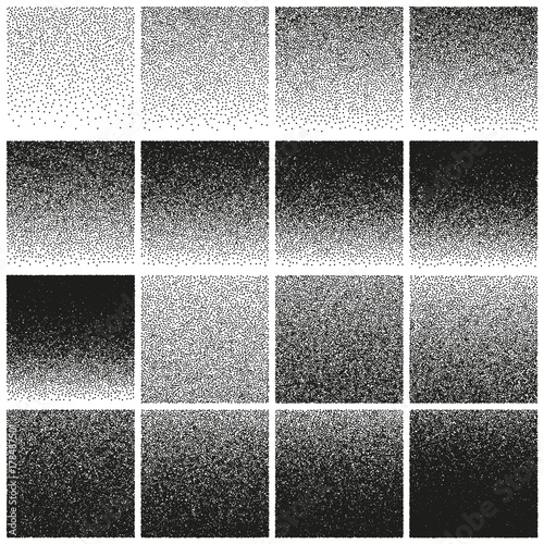 Halftone and stipple effect. EPS 10 vector