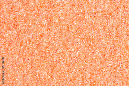 Soft peach background with glitter.