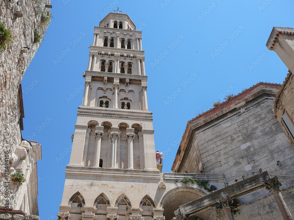 View of the city of Split