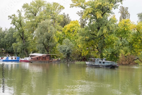 city river landscape