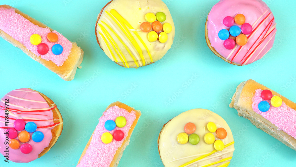 Pop Art Colourful Bakery Goodies Pop Art Colourful Bakery Goodies