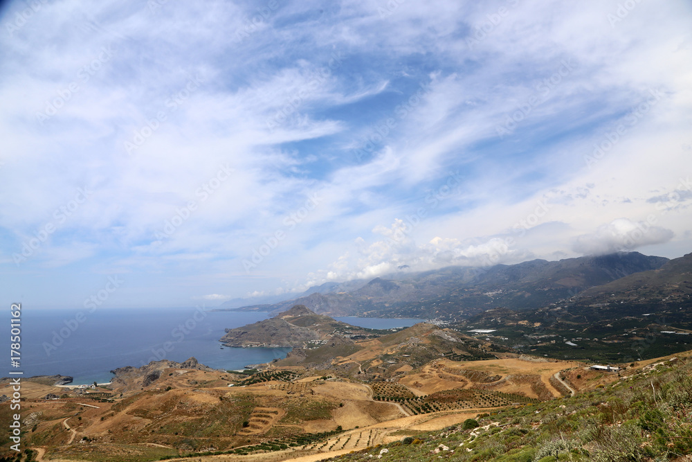 Kreta, Landschaft bei Plakias