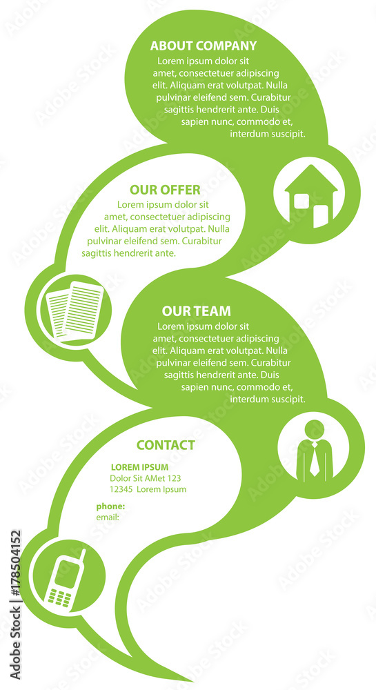 Abstract infographic background for introduce company Abstract infographic background for introduce company