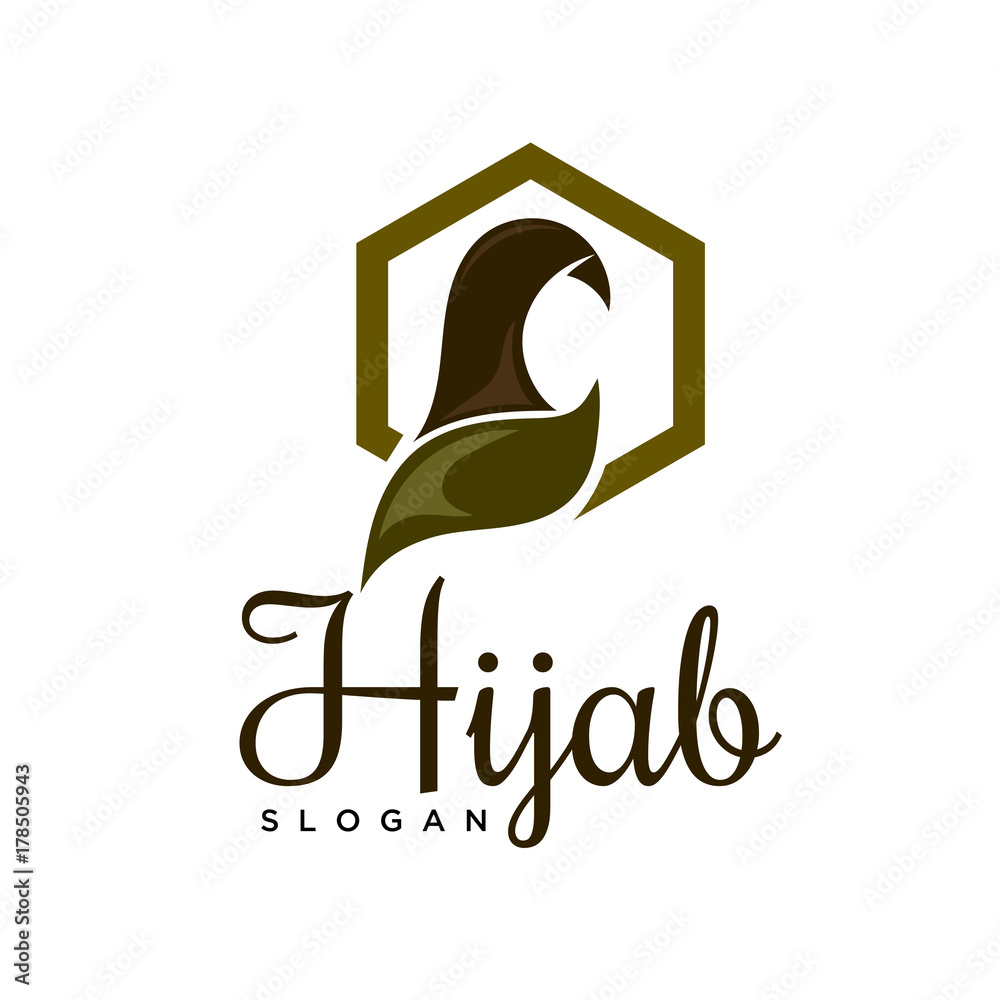 Obraz premium hexagon smart hi jab logo