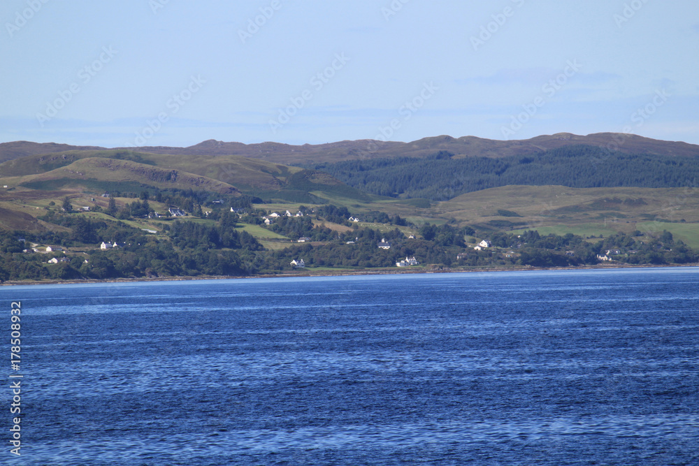 Approaching Armadale from Mallaig