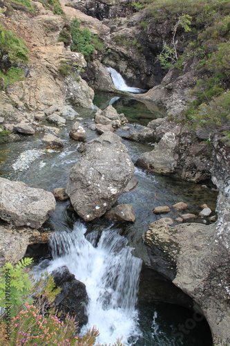 The Fairy pools on the Isle of Skye photo