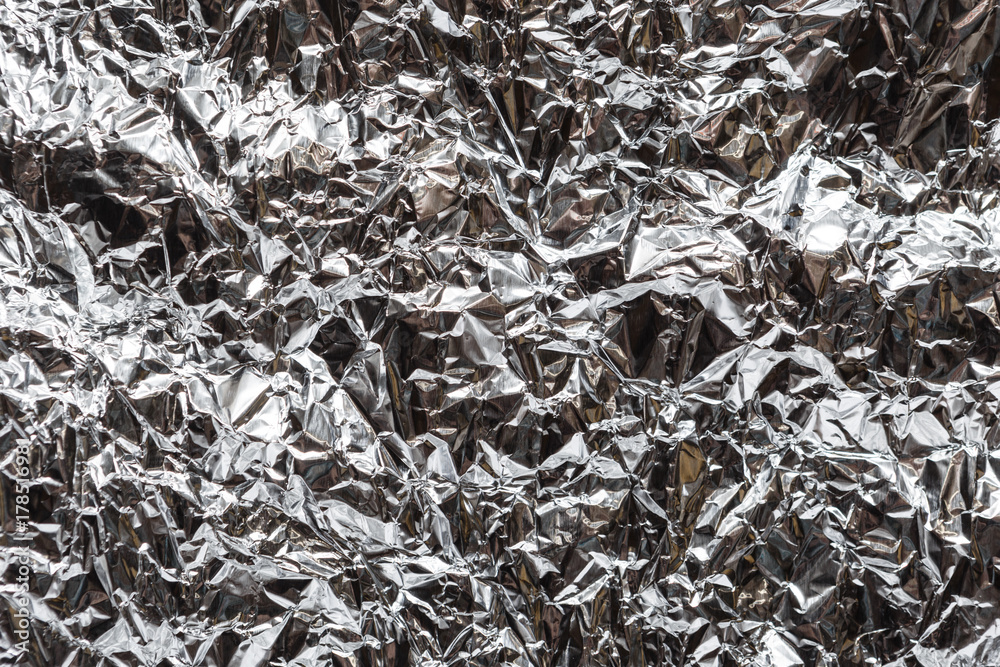 Aluminum foil texture. Aluminum foil texture.
