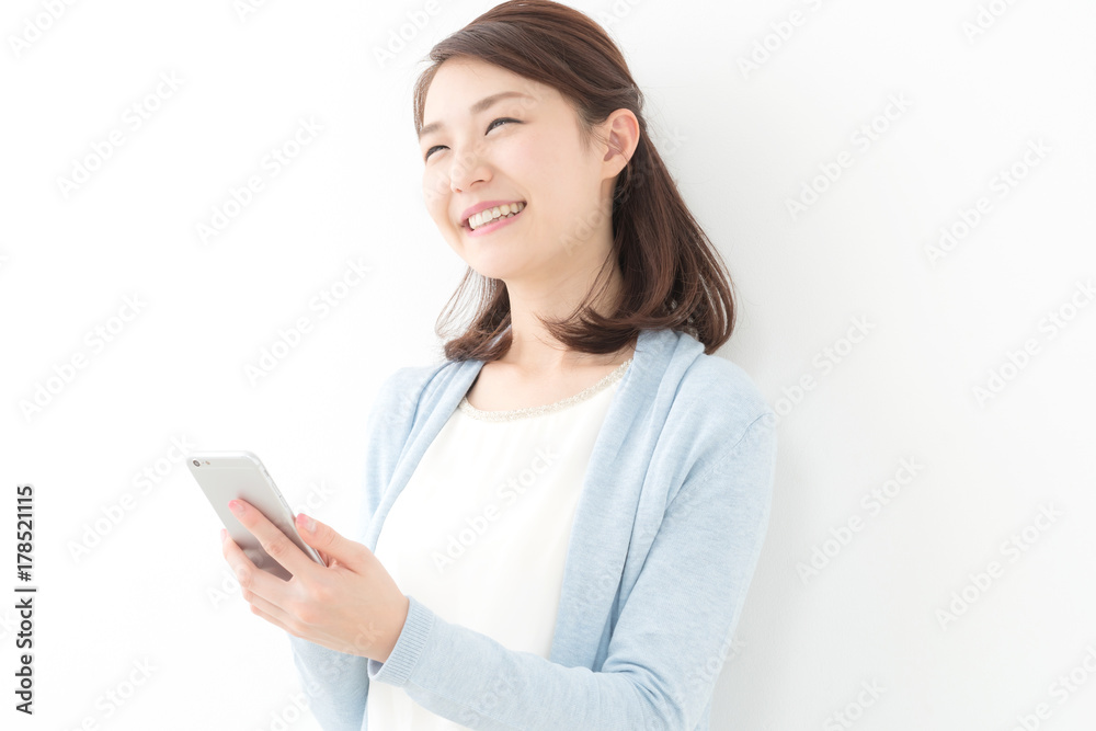 スマートフォン・女性