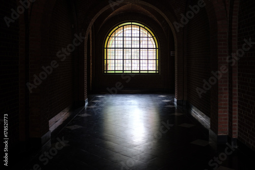 light in the hallway