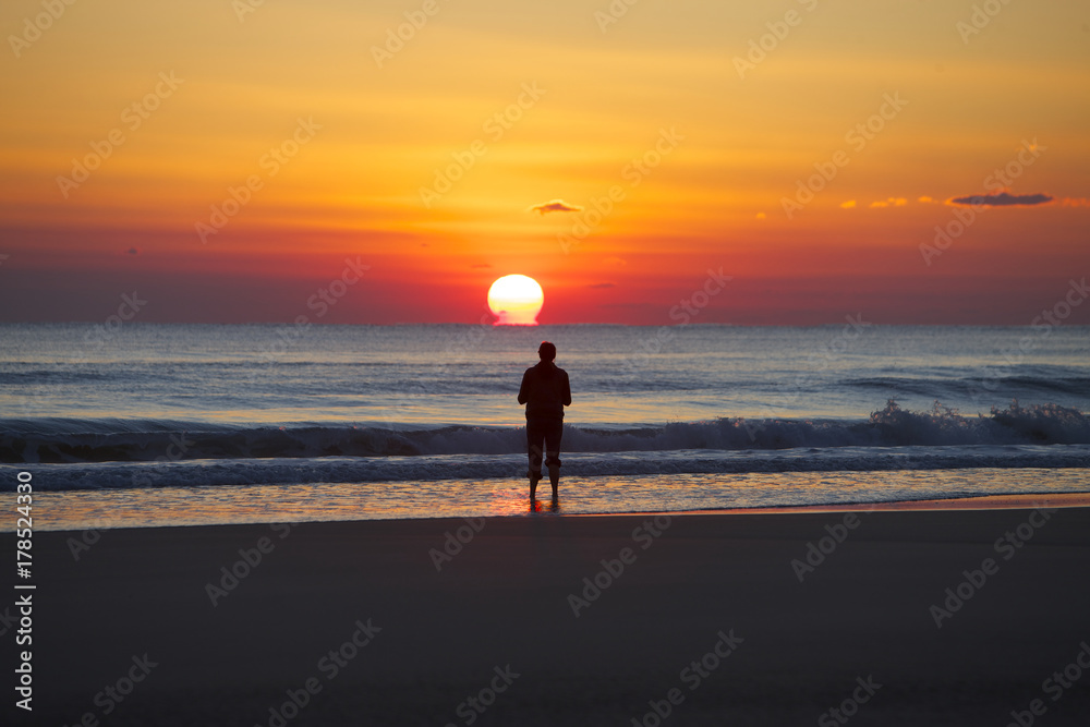 Fototapeta premium Salutations To The Sun - Fraser Island Queensland Australia