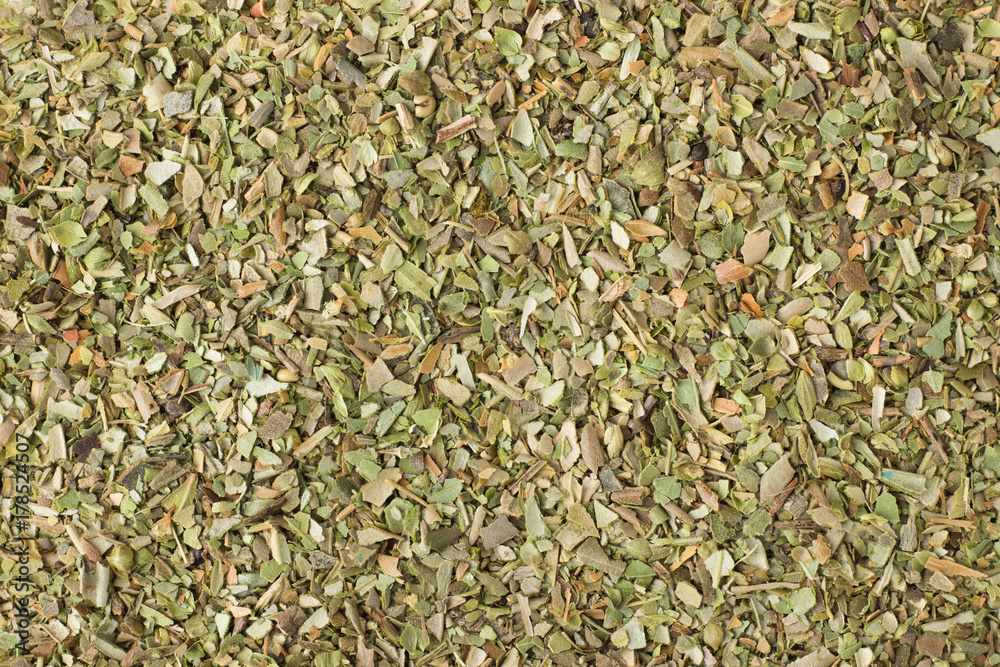 dried oregano spice as a background, natural seasoning texture dried oregano spice as a background, natural seasoning texture