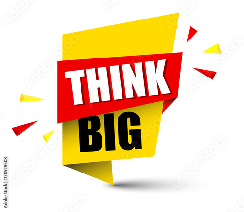 banner think big