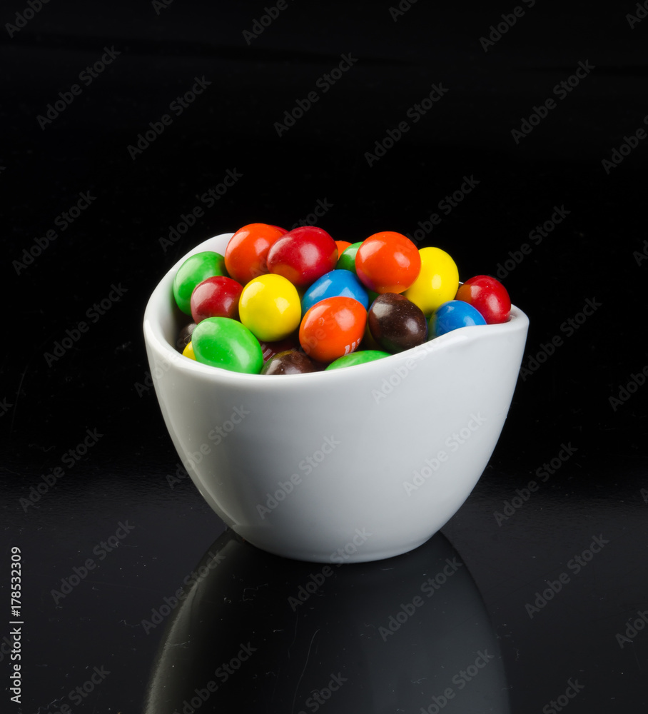 chocolate balls on a background chocolate balls on a background