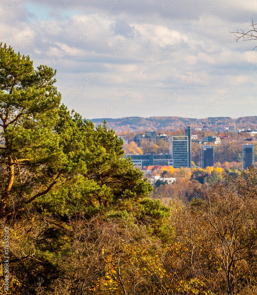 Vilnius in autumn