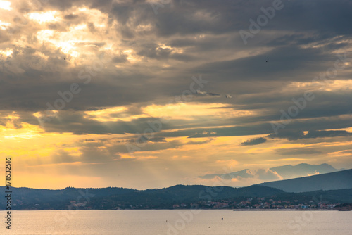 Sunsdet at the sea