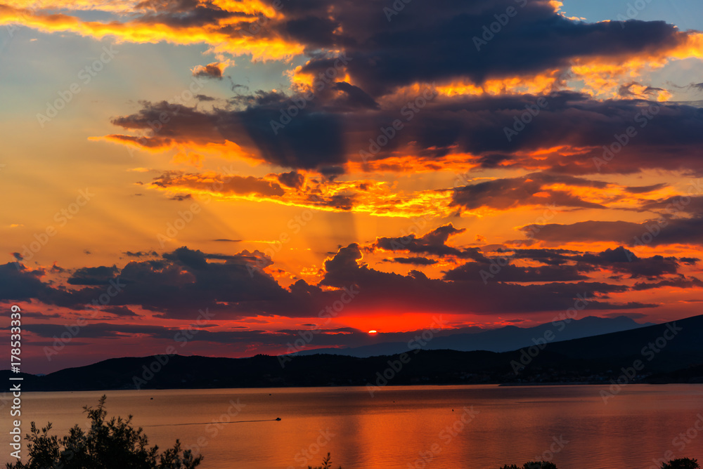 Naklejka premium Sea landscape