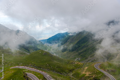 Amazing Transfagarasan road , one of the most beautiful road in the world