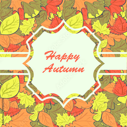 Happy Autumn Background