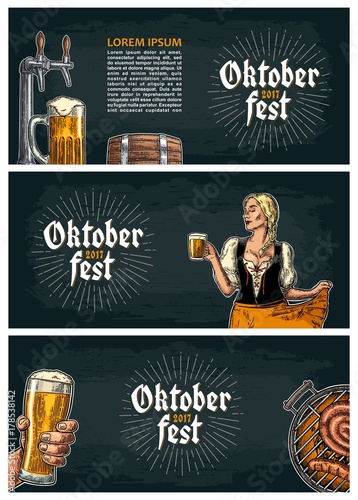 Beer tap. Vintage vector engraving illustration for web, poster, invitation to beer party.