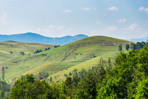 Beautiful view in Apuseni Mountaims  Romania