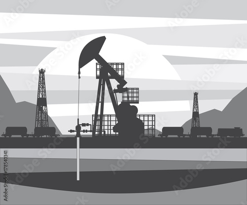 Extraction of oil from a deep well