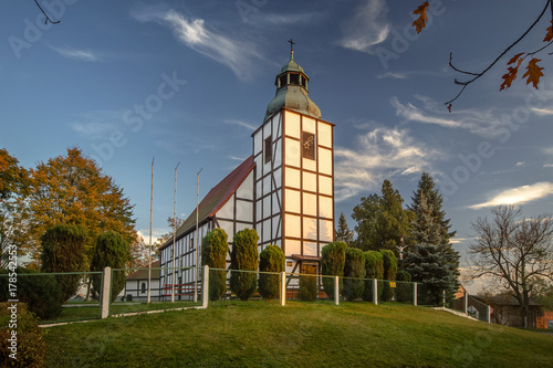 Kościół Matki Boskiej Anielskiej, Bystrzyca, gm. Oława, pow. oławski, woj. dolnośląskie photo