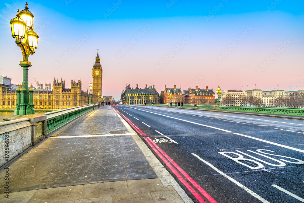 Fototapeta premium The Big Ben, London, UK