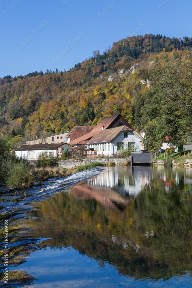 Le Doubs à St Ursanne