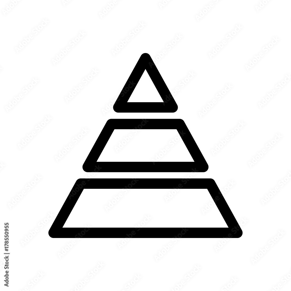 Pyramid icon Pyramid icon