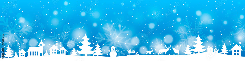 Christmas landscape