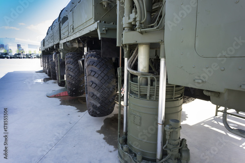 Obraz na płótnie Russian intercontinental ballistic missile launcher