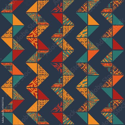 Boho seamless pattern