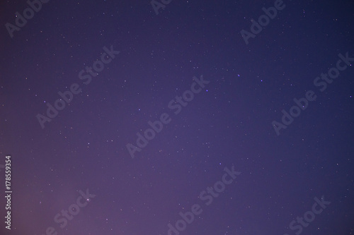 Stars in the night sky background