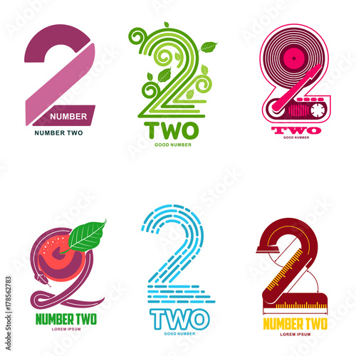numeric logo two