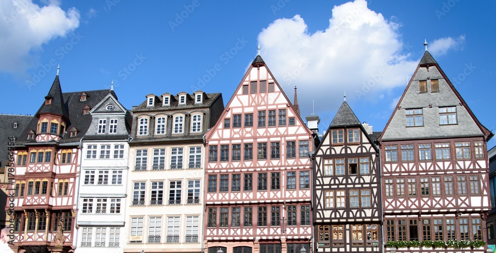 Altstadt (Old Town) at Römerberg / Frankfurt am Main