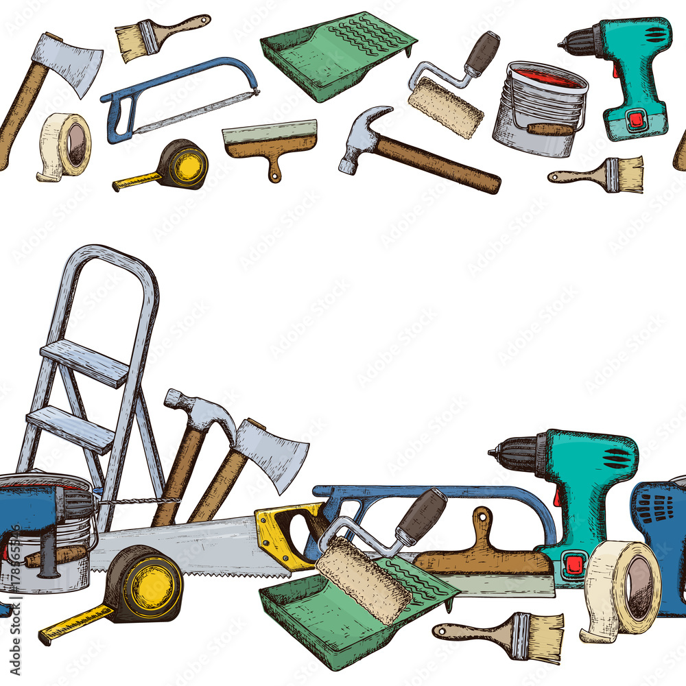 Tools Border Clip Art