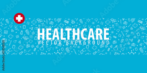 Medical background. Medical care. Health care. Vector medicine illustration.