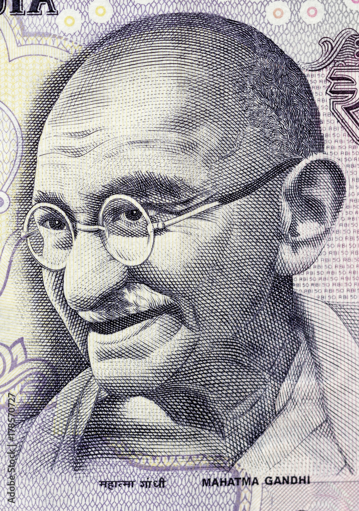 Gandhi Jayanti 2nd October concept animation with mahatma Gandhi portrait.  mahatma Gandhi sketch 4k animation 3530802 Stock Video at Vecteezy