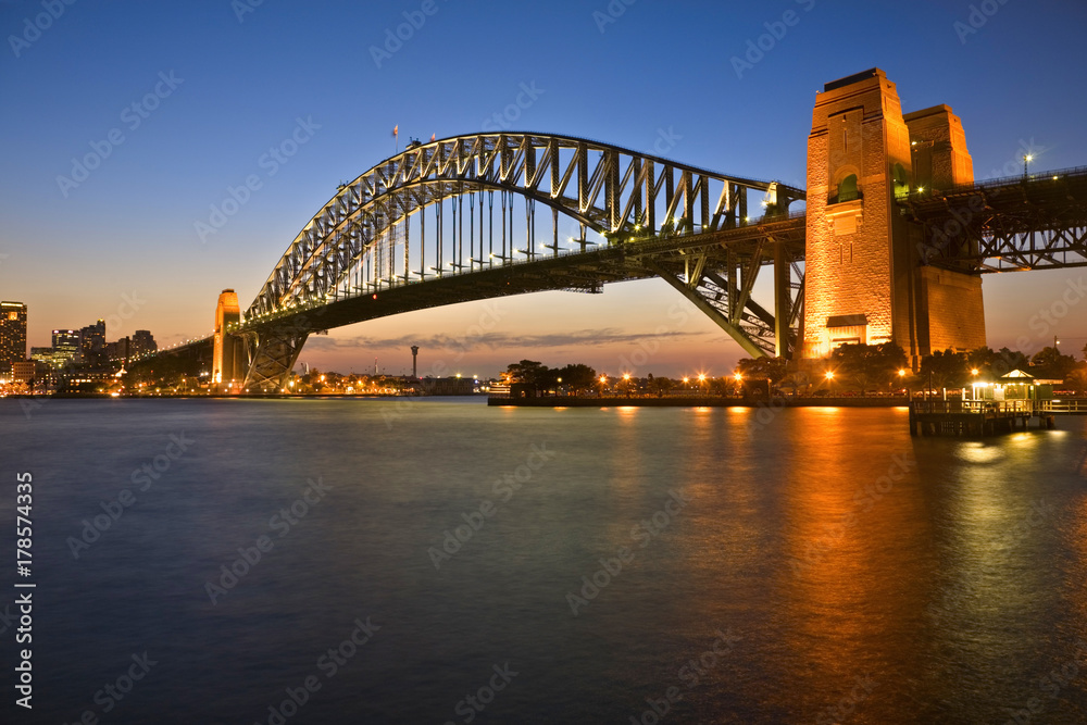 Sydney Harbour Bridge at Twilight