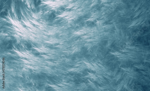 Abstract fractal background. Pattern similar to fantasy fur or wool of Yeti. For your creative design.