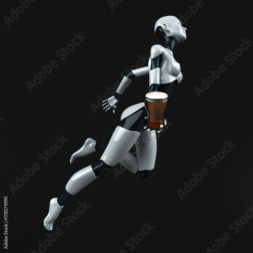 Robot - 3D Illustration