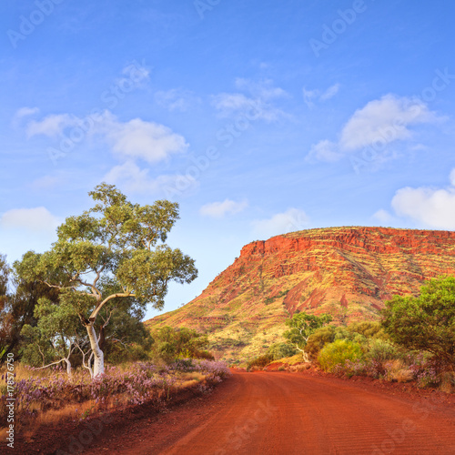 Outback Mount Nameless Western Australia Travel Landscape Square photo