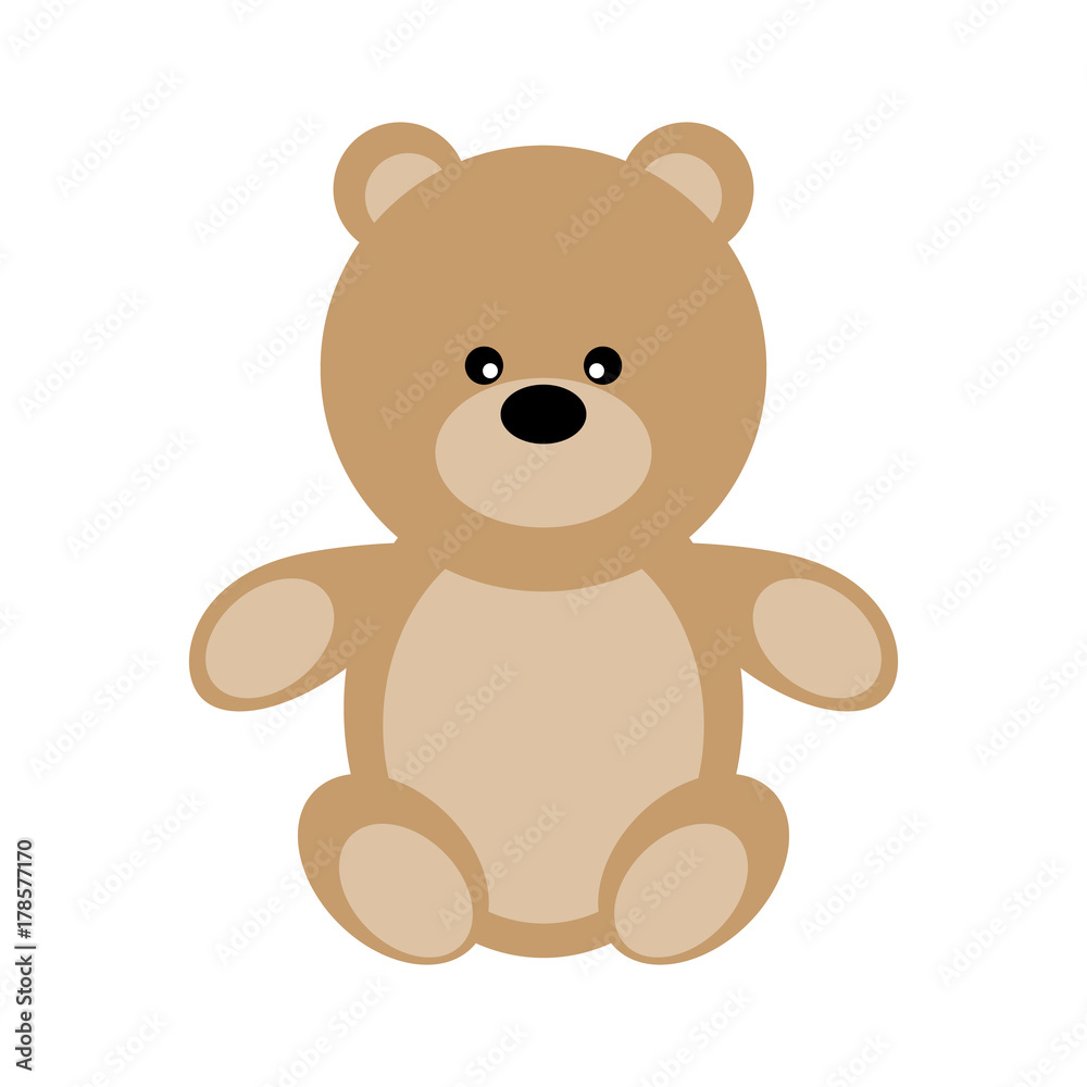 Vector Valentine's Day Teddy Bear. Toy plush bear cute for babies and children. Happy small bear cartoonish. Vector Valentine's Day Teddy Bear. Toy plush bear cute for babies and children. Happy small bear cartoonish.